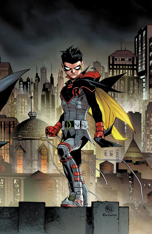 Robin (Damian Wayne) character art